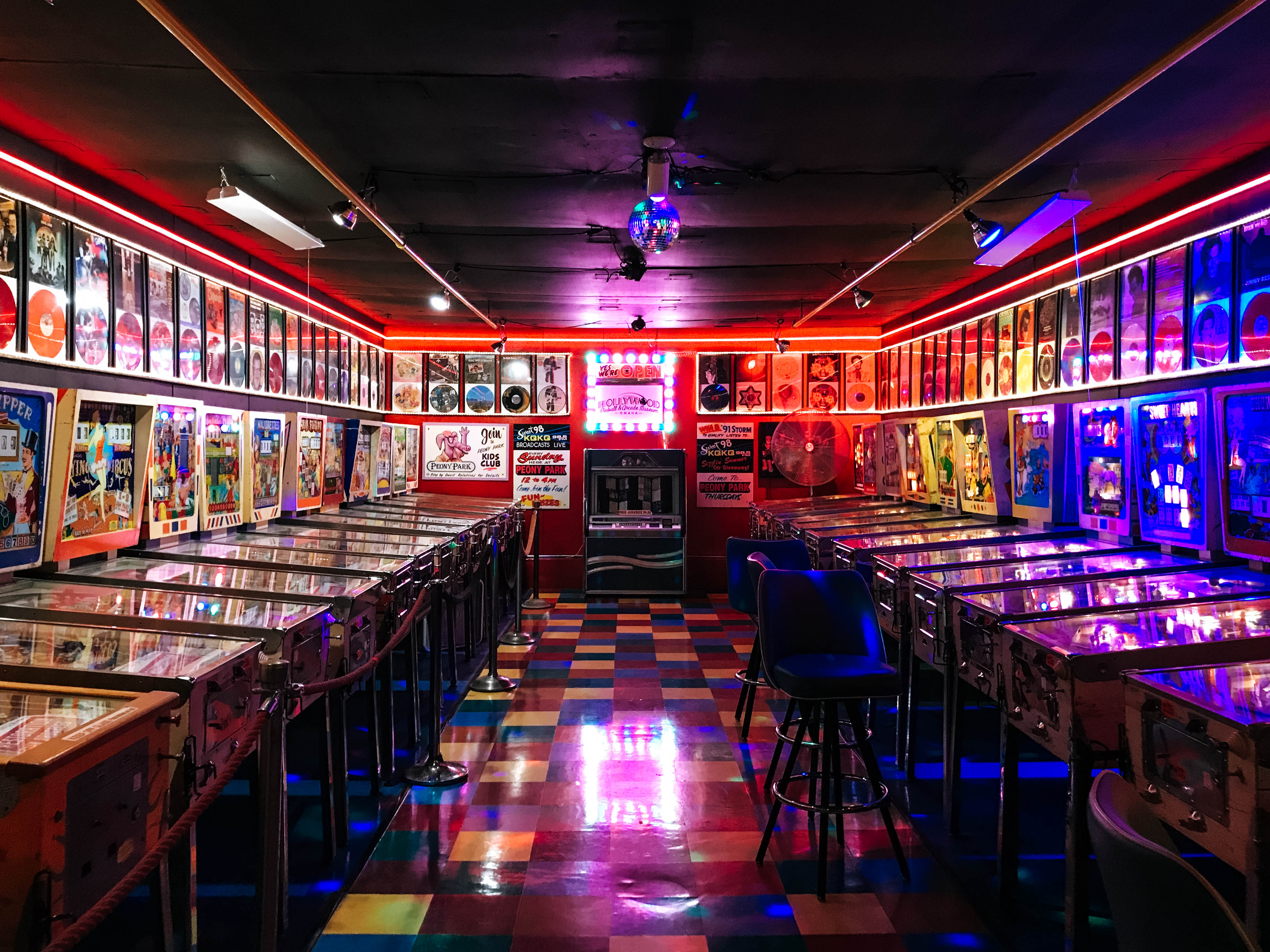 “My buddy was showing me some cool places in Omaha and my first thought when I saw this room was simply "That's so American!”"